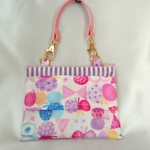 フタなし便利♪ファスナー付ラミネートの移動ポケット☆ビックスター