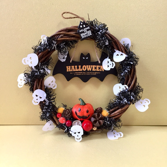ハロウィンリース 楽天市場】＼ハロウィンセール 15％OFF／秋のリース ハロウィン