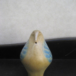 鳥　トリ型　オブジェ・水差し　オーブン陶芸 3枚目の画像