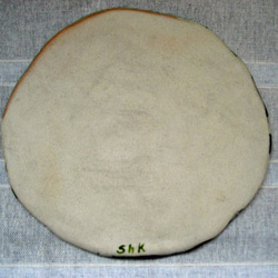 シャチ！　横顔　15~17cmのプレート飾り　インテリア　手作り陶器　陶芸　オルカ柄 8枚目の画像