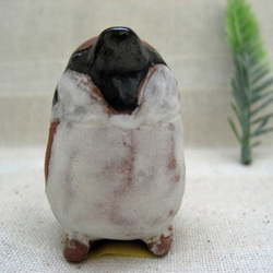 ワイルドスズメの置物　B　手作り陶器　ちょっとかわいい　鳥　陶芸 7枚目の画像