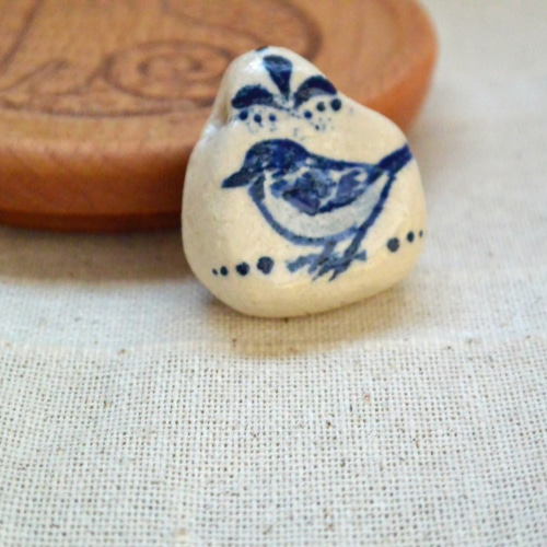 スズメ 雀 根付・ペンダントトップ・バッグチャームに！ すずめ