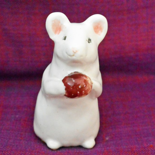 陶器　お供え　ネズミ 陶器お供えネズミ