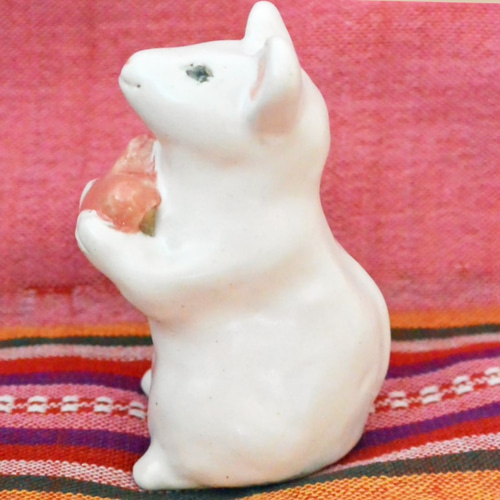 ハンドメイド* ぬいぐるみ*ねことねずみ*ハ—ト*ペア