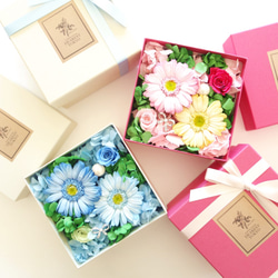 LUXURY BOX　 “Jardin de fleurs” ☆２color☆《大人のフラワーギフト》サプライズフラワー 2枚目の画像