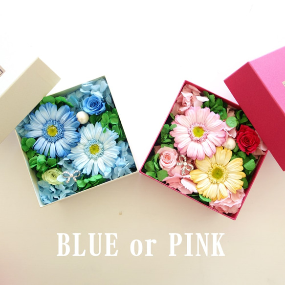 LUXURY BOX　 “Jardin de fleurs” ☆２color☆《大人のフラワーギフト》サプライズフラワー 3枚目の画像