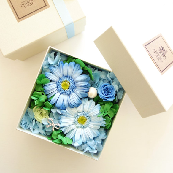 LUXURY BOX　 “Jardin de fleurs” ☆２color☆《大人のフラワーギフト》サプライズフラワー 4枚目の画像