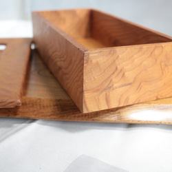 【木製ティッシュボックス】シンプルなBOXで手ごろなインテリアに 3枚目の画像