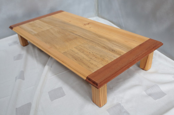 【ローテーブル】高さ12cm 低めのインテリア置きの木製テーブル 2枚目の画像