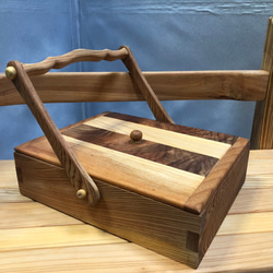 ハンドメイド 木製 テーブル 茶色 ミニテーブル No.5 | インテリア小物 手作り 木製 本置き 茶色