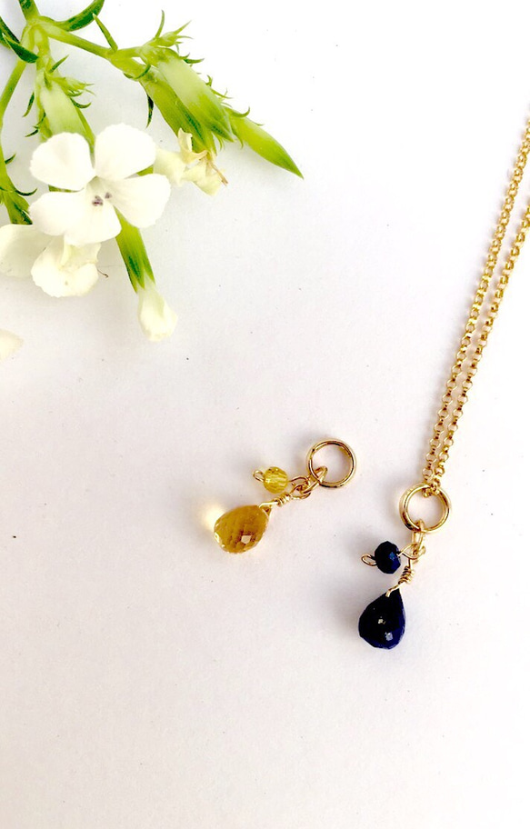 lapis lazuli necklace top 5枚目の画像