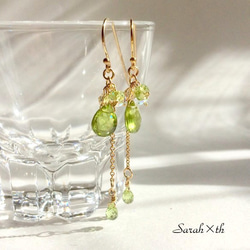 Creema限定 peridot no.3 & 14KGF .再販 3枚目の画像