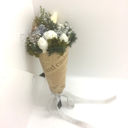 2020 christmas bouquet(white) 3枚目の画像