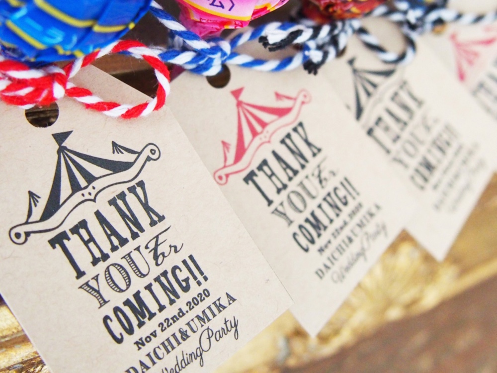 プチギフト 1本173円  HAPPY CHAPS×Tag 50本セット