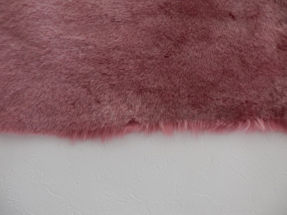 スペイン産の羊毛　ピンク　最後の1枚 3枚目の画像