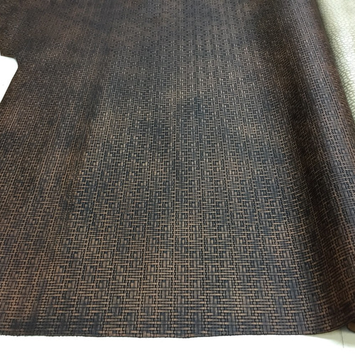 国産牛革 型押し 2種類 ダークブラウンのみ その他素材 shinniko 通販 