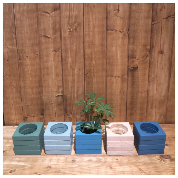 【ケーバブー】植木鉢 鉢 観葉植物 インテリア 小物入れ 雑貨 3枚目の画像