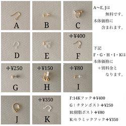 閃閃發光的小水滴耳環 第3張的照片