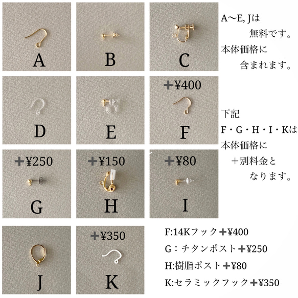 小さな小さな雫が煌く耳飾り 3枚目の画像