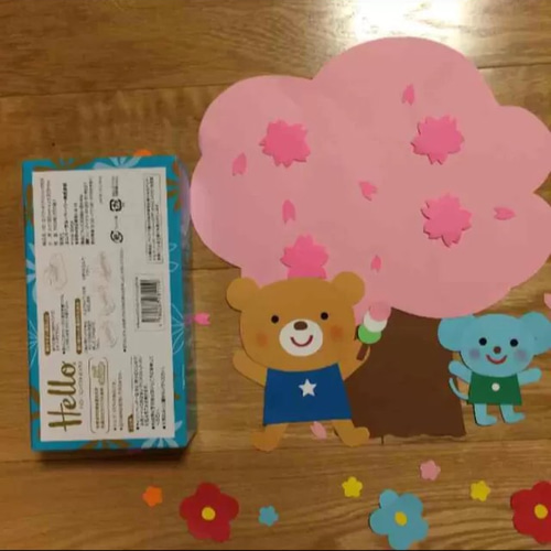 春の壁面飾り☺︎桜 その他素材 いちご 通販 3526225｜Creema