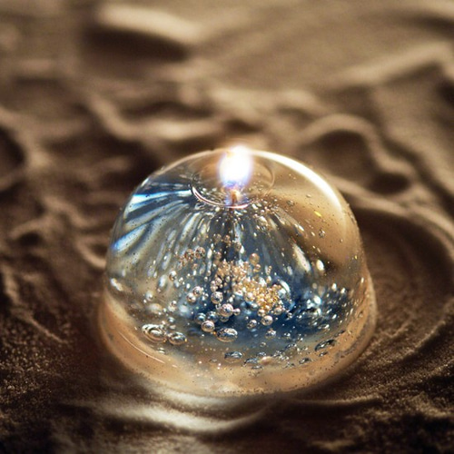 細氷キャンドル（ダイヤモンドダストCandle) キャンドル・キャンドル