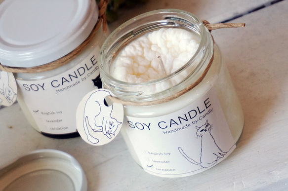 Soy Candle（soft soy 100％） 第3張的照片