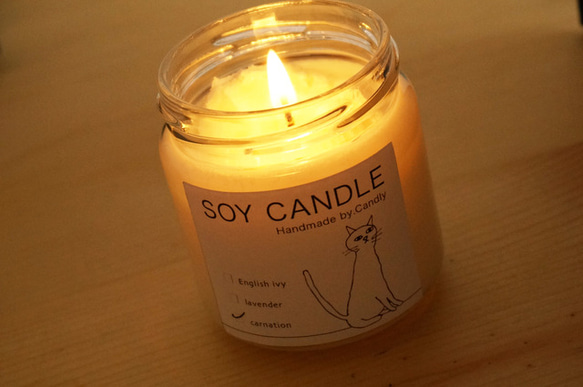 Soy Candle（soft soy 100％） 第4張的照片