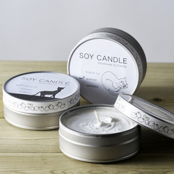 Soy Candle 缶（ソフトソイ100％） 1枚目の画像