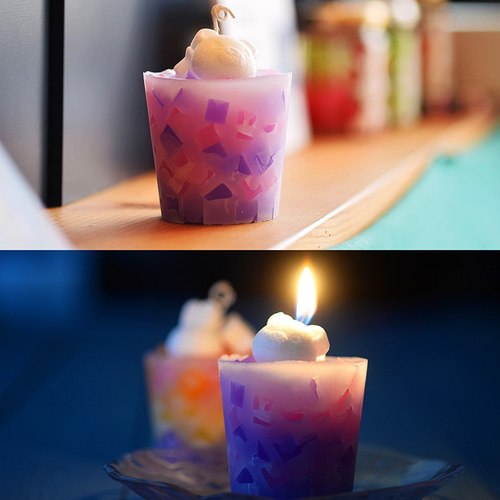 星キャンドル手作りキット✮簡単タイプ◯夏 キット Charm candle