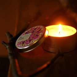 北海道天然香氛蠟燭（罐裝）/薰衣草 第4張的照片