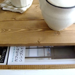 アンティークなかんじの cafe`テーブル /引き出し 3枚目の画像