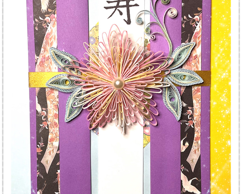 クイリング/ご祝儀袋/ウエディング/ペーパーフラワー 0_fceaa6301637e366b961431cf55c