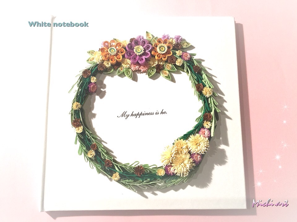 ペーパークイリング＊ウェルカムリース