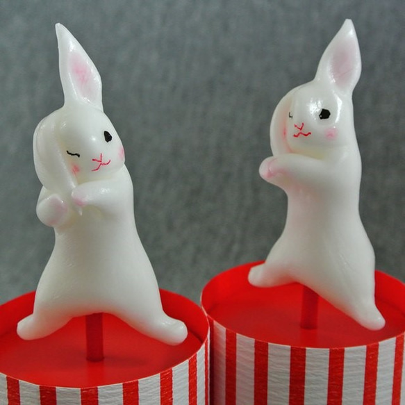 飴細工 ウサギ・おていれ （ケース入り） 和菓子 飴細工KAYA 通販