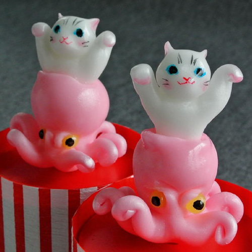 飴細工 ネコタコ！！ （ケース入り） 和菓子 飴細工KAYA 通販 2134830