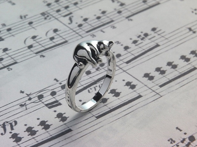 うたたねねこ シルバーリング