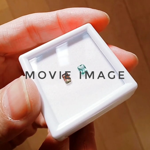 ☆希少 レア 天然石☆ ミントブルー パライバ カラー バイカラー