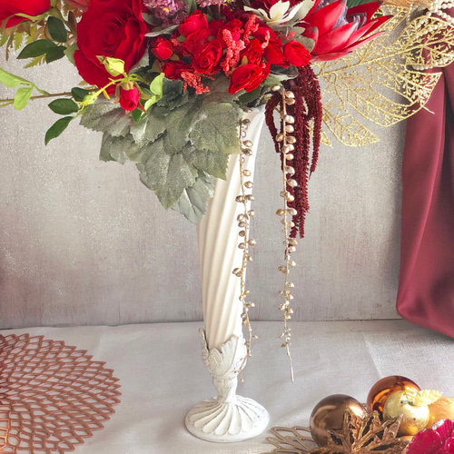 ヴィクトリア調  フラワーアレンジメント 専用出品 ビクトリアンボックス」（大）プリザーブドフラワー フレーム