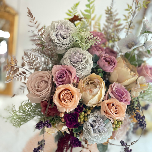 光触媒 フラワーアレンジメント クラシカルロココシリーズ アート