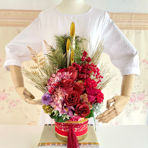 2022 光触媒 門松 新年を彩る正月飾り 正月アレンジメント アート