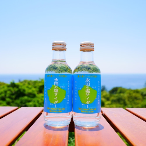 屋久島のミネラルたっぷり 永田の塩サイダー 20本セット ジャム