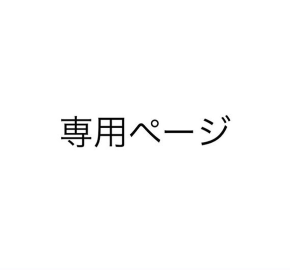 のち様専用ページ 1枚目の画像