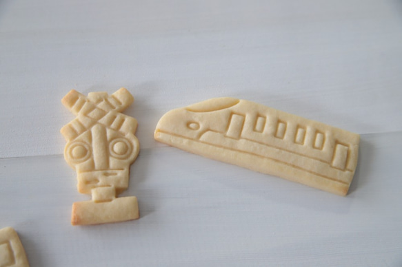 新幹線（スタンプ付き）クッキー型・クッキーカッター 3枚目の画像