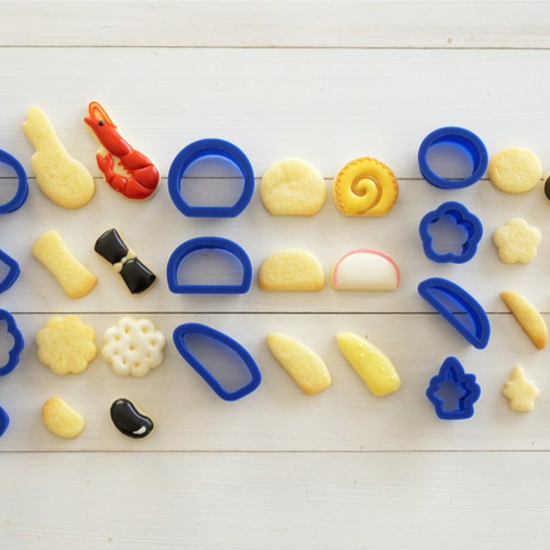 おせち【ミニ】11点セットクッキー型・クッキーカッター クッキー型