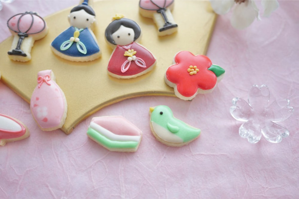 ひな祭りミニミニ9点セット【約2.5cm】　クッキー型・クッキーカッター 5枚目の画像
