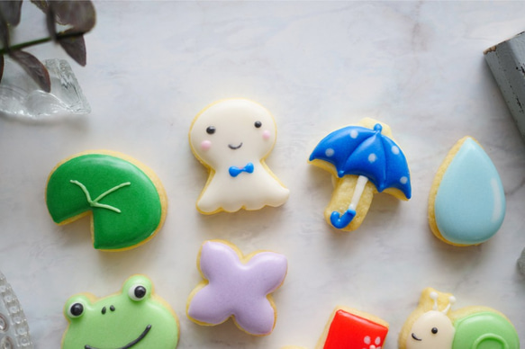 梅雨ミニミニ8点セットクッキー型・クッキーカッター 2枚目の画像