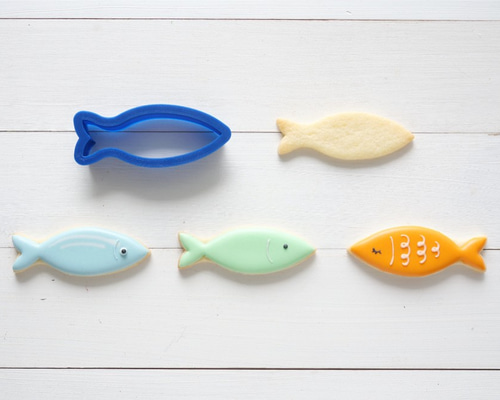 クッキー型 魚 御購入前に数と種類を選んでください 【公式通販】
