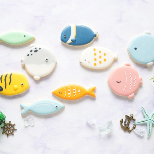 クッキー型 魚 御購入前に数と種類を選んでください 【公式通販】