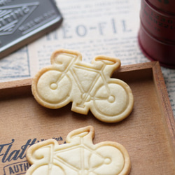 ロードバイク（スタンプ付き）　クッキー型・クッキーカッター 3枚目の画像