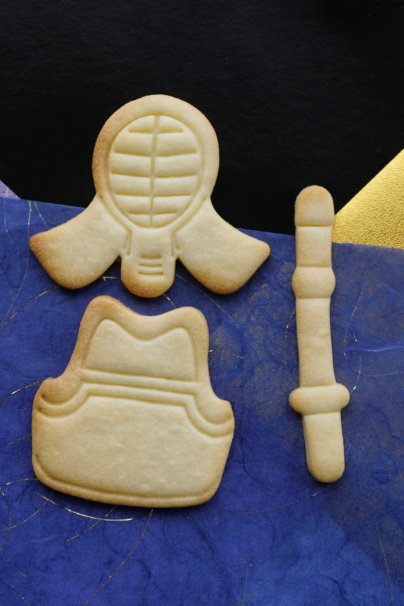 剣道【竹刀のみ】　クッキー型・クッキーカッター 2枚目の画像